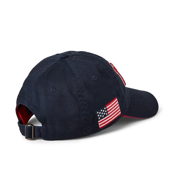 Men's Polo Ralph Lauren Navy Team USA 2020 Summer Olympics Adjustable Hat - Picture 2 of 7